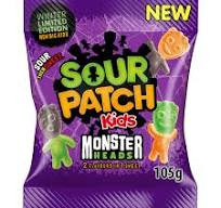 Sour Patch Kids Monster Heads 105g