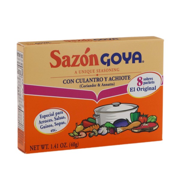 Goya Coriander & Annatto Seasoning - Würzmischung 40g MHD 30.10.2025