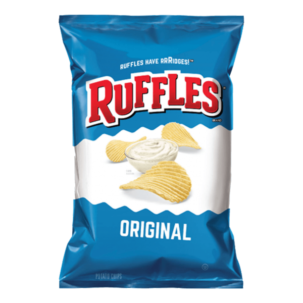 Ruffles Original Kartoffelchips 184 g – US Snack