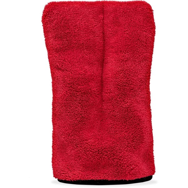 Nuke Guys - Mikrofaser Präzisionshandschuh für Detailing Arbeiten, 15x25cm, 1000 GSM rot