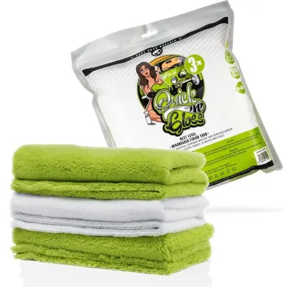 Nuke Guys - Quick´n Gloss - 3er Pack ultraflausch Mikrofaser - 500 GSM, 40x40cm