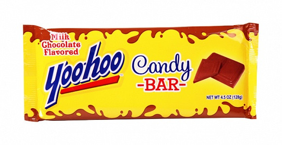 Yoo-Hoo Candy Bar 128 g - schokoladig-milchigen Yoo-Hoo-Geschmack; MHD 04.06.2027