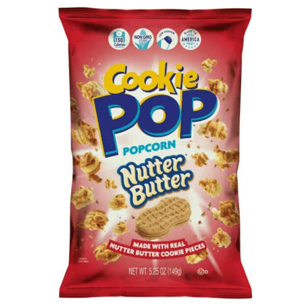 Cookie Pop Nutter Butter Popcorn 149g