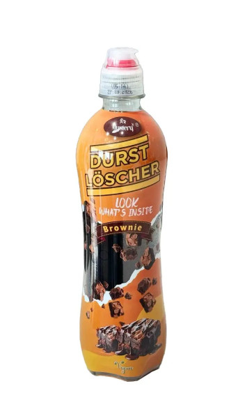 Durstlöscher Brownie 500ml – Flüssiger Schokokuchen zum Trinken, MHD 27.03.2026