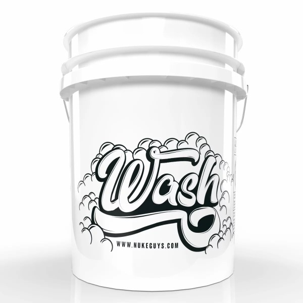 Nuke Guys Wash Bucket - weiß 5 GAL Wascheimer für Shampoo