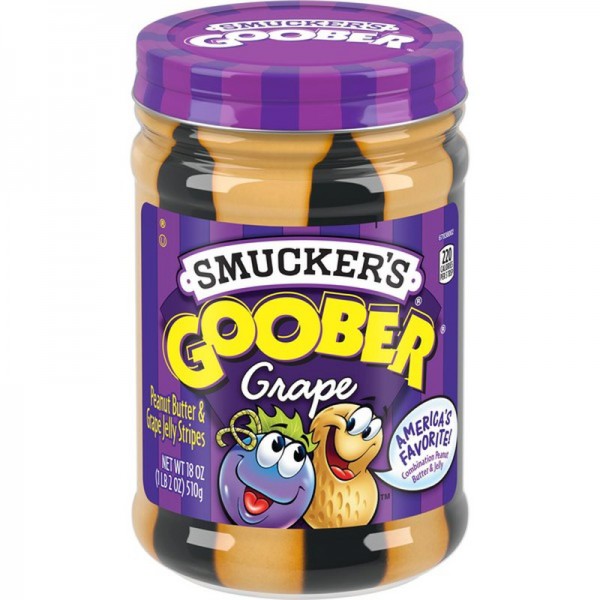 Smucker´s Goober Grape Peanut Butter Grape Jelly 510g