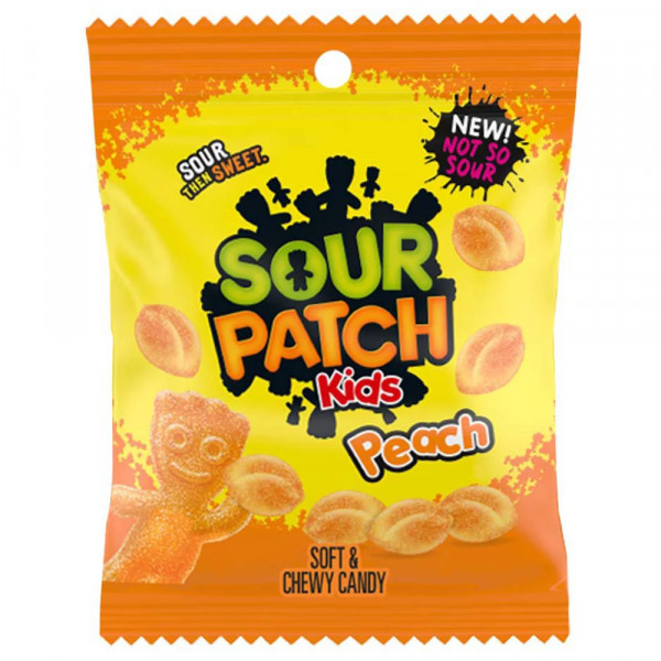 Sour Patch Kids Peach Flavor Candy, 102g