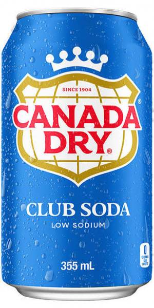 Canada dry club soda 355ml