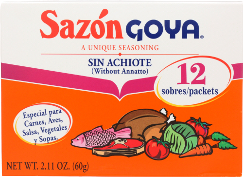 Goya Seasoning Without Annatto - Würzmischung 60g MHD 30.09.2025